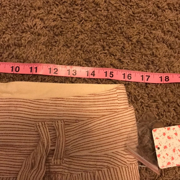 Free People Stripe Cropped Harem Pants - Picture 4 of 5